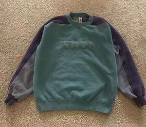 Vintage 90s Snowshoe Thompson Vail Color Block Embroidered Crewneck Sweatshirt